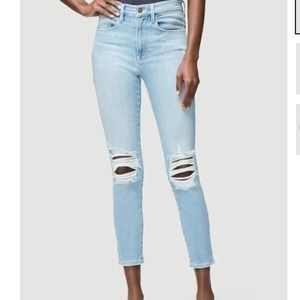 FRAME Denim Ali High Rise Skinny Jean Cigarette Dixie Size 24